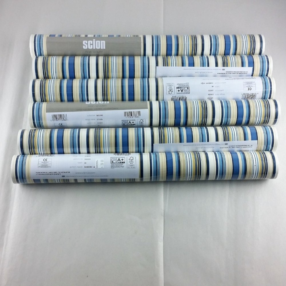 Contemporary Scion Melinki Strata Wallpaper